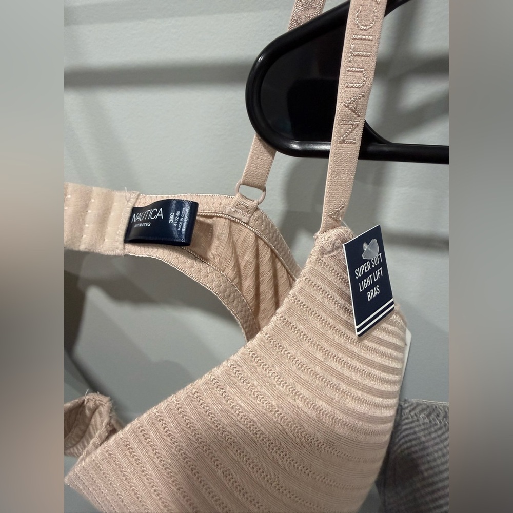 NWT nautica 2 pack bras size 36C - Picture 2 of 5